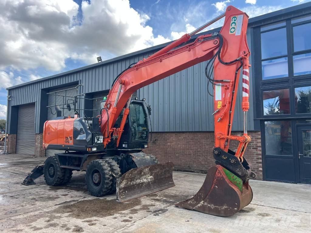 Hitachi ZW 170-5 Lastik tekerli ekskavatörler