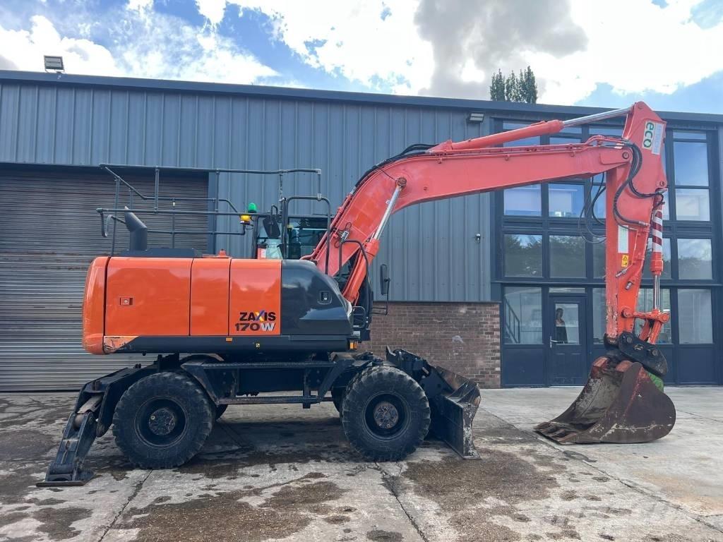 Hitachi ZW 170-5 Lastik tekerli ekskavatörler