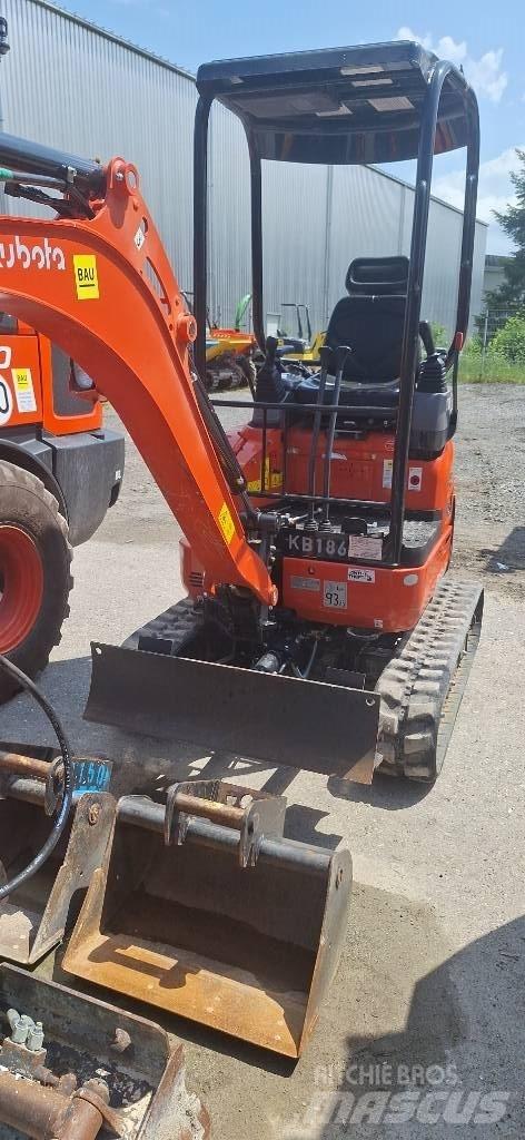Kubota U 17-3 alpha Mini ekskavatörler, 7 tona dek