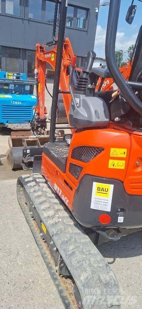 Kubota U 17-3 alpha Mini ekskavatörler, 7 tona dek
