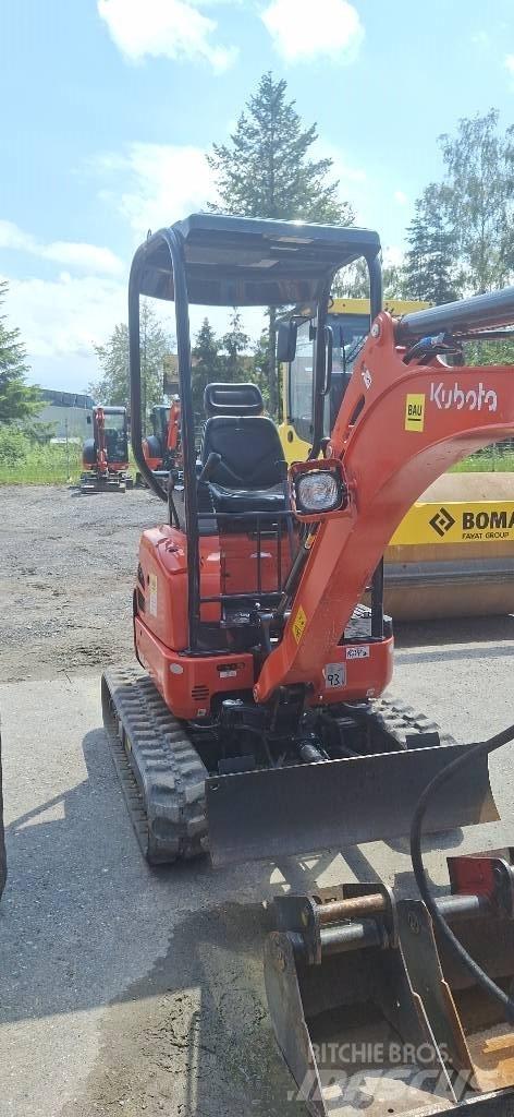 Kubota U 17-3 alpha Mini ekskavatörler, 7 tona dek