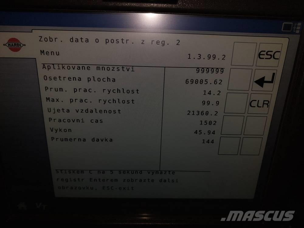 Hardi Alpha EVO 4100 Kendinden tahrikli pülverizatörler