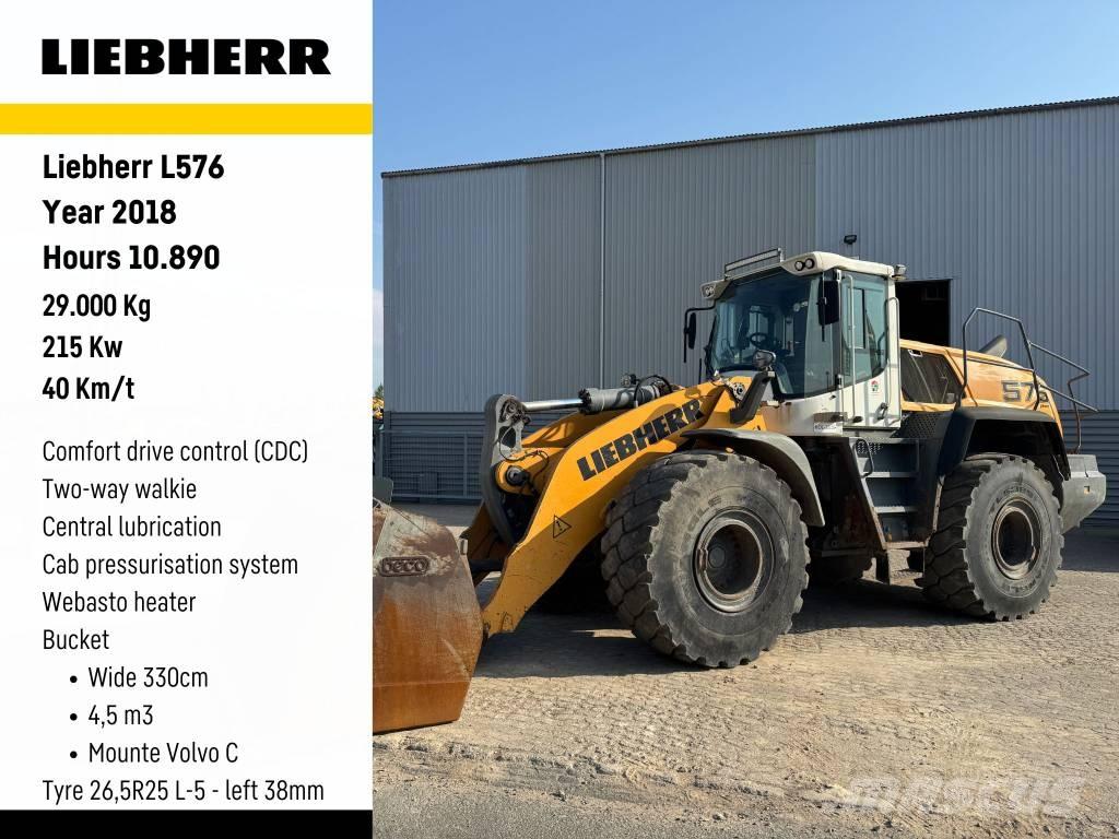 Liebherr L 576 Tekerlekli yükleyiciler