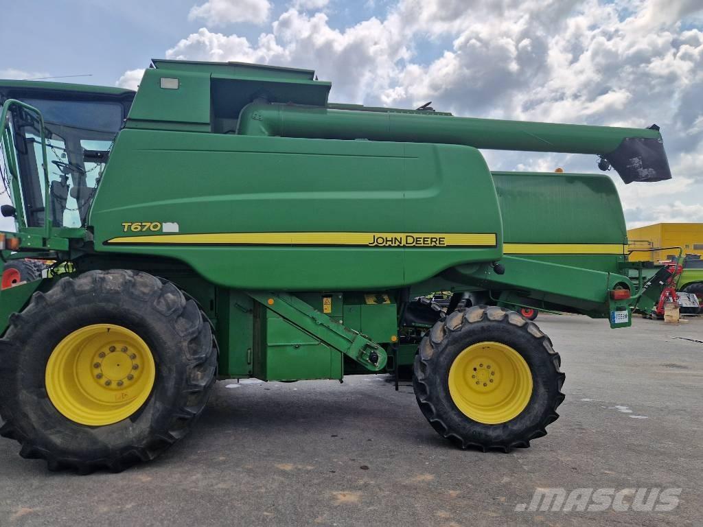 John Deere T670 Biçerdöverler