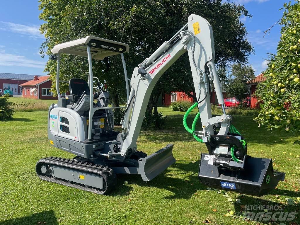 Takeuchi TB 20 E Mini ekskavatörler, 7 tona dek