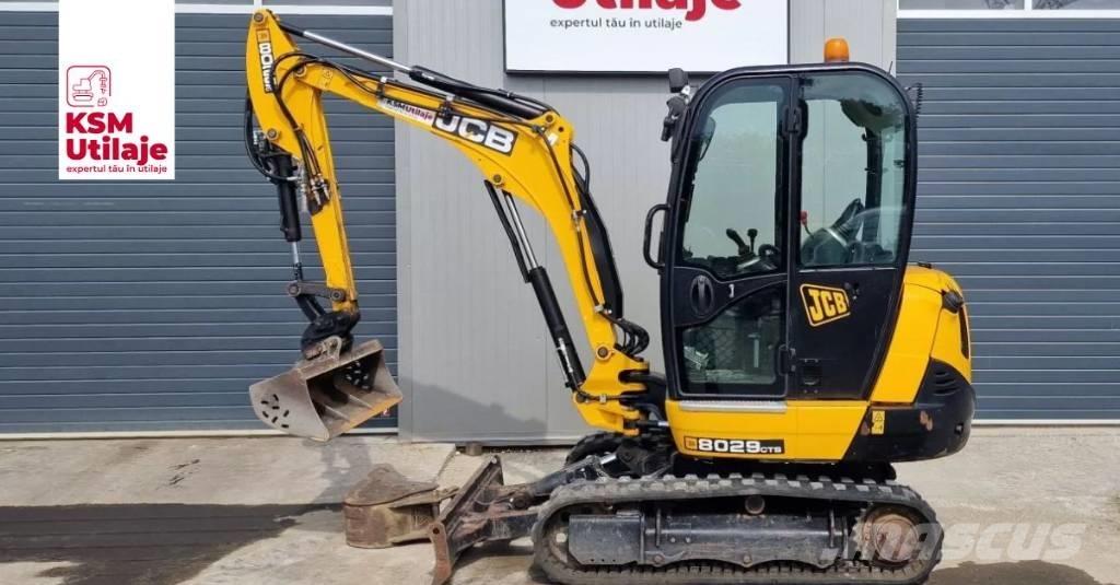 JCB 8029 CTS Mini ekskavatörler, 7 tona dek