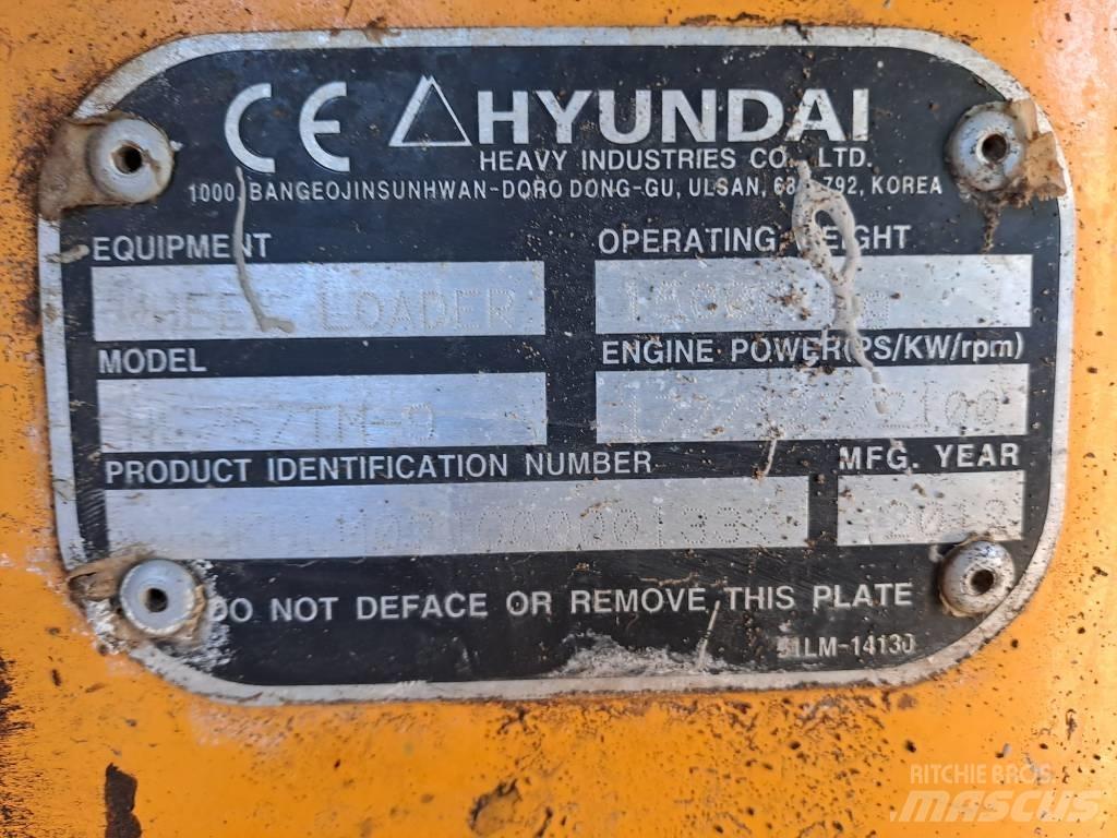 Hyundai HL 757 TM-9 Tekerlekli yükleyiciler