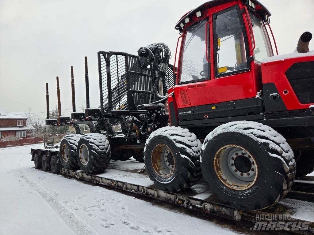 Komatsu 855 Tomruk yükleyici traktörler