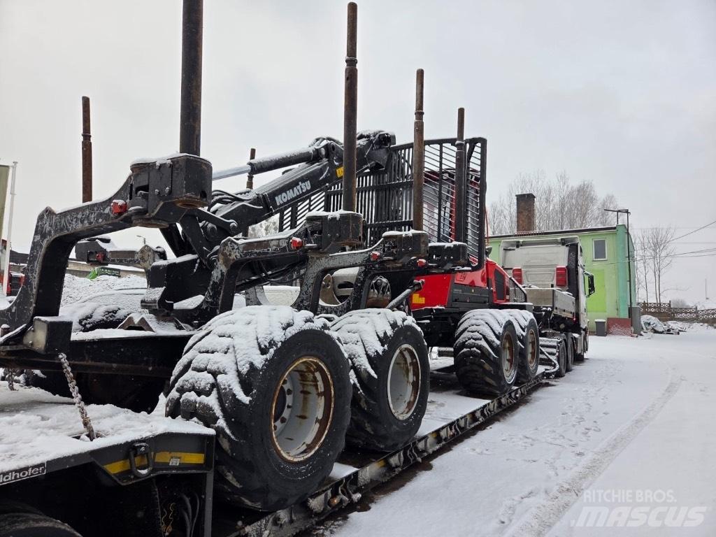 Komatsu 855 Tomruk yükleyici traktörler