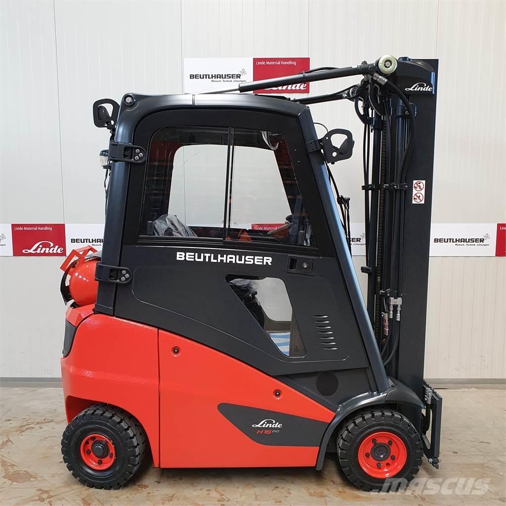 Linde H16T LPG'li forkliftler