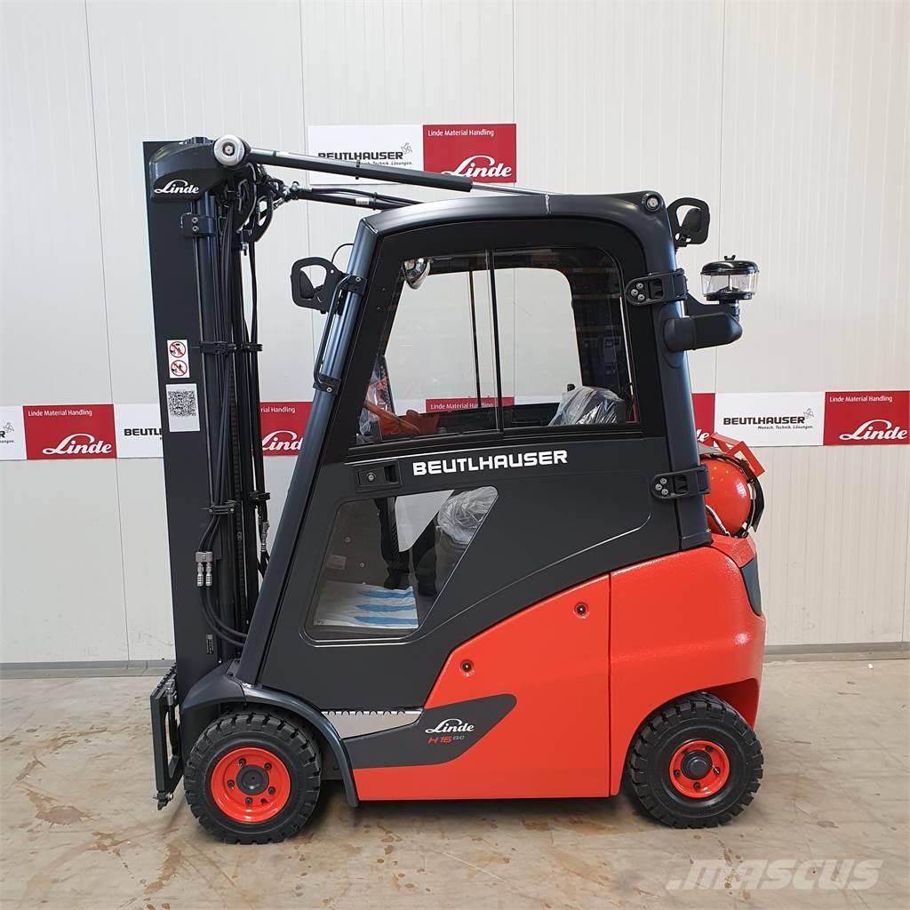 Linde H16T LPG'li forkliftler