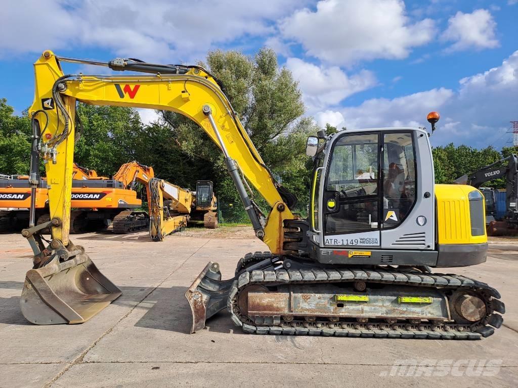 Wacker Neuson ET145 Paletli ekskavatörler