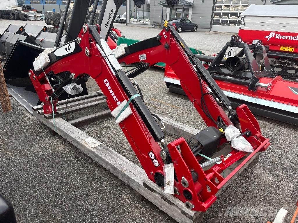 Quicke X4 S  DM  Euro Ön yükleyici ve kazicilar
