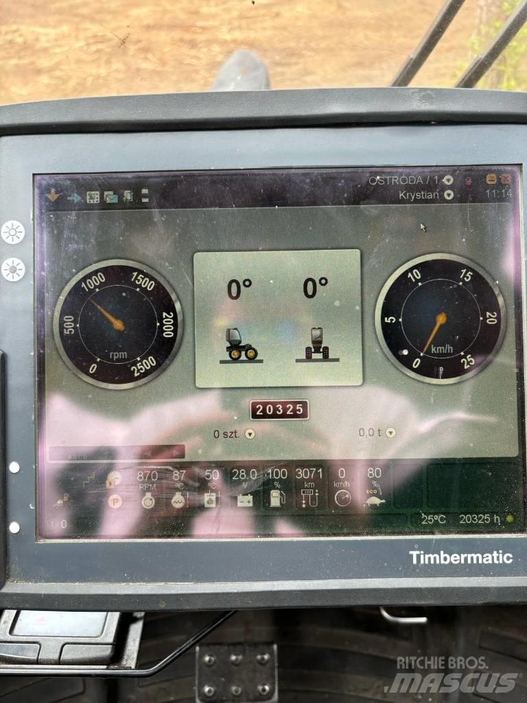 John Deere 810 E Tomruk yükleyici traktörler