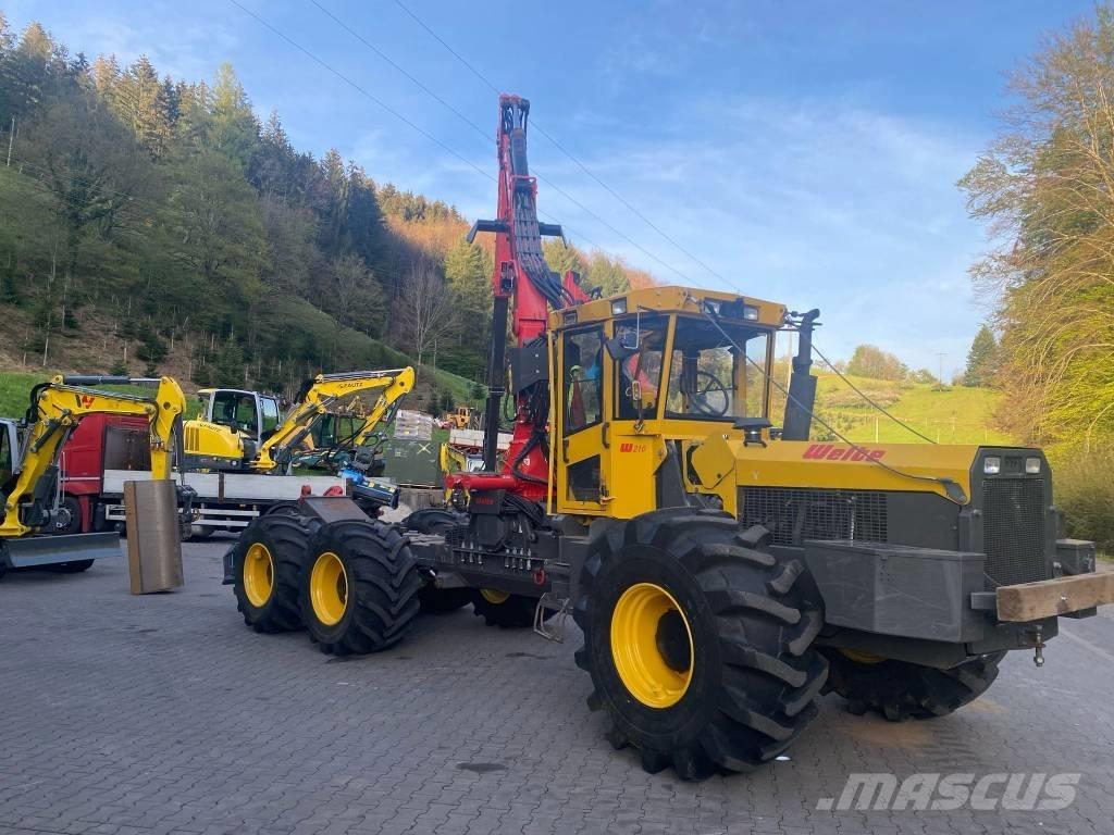 Welte W 210 Sürütücüler
