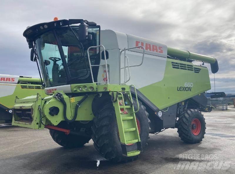 CLAAS LEXION 660 Biçerdöverler