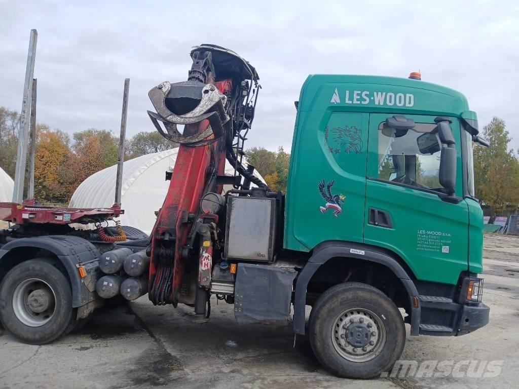 Scania G 500 XT Tomruk kamyonlari