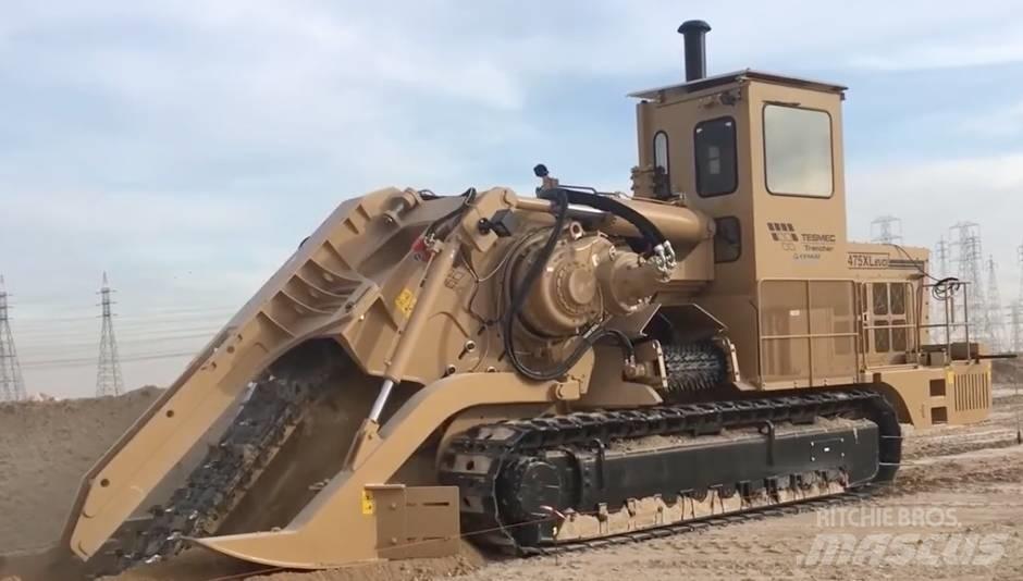 Tesmec T1475XL Kaya ve Beton Testereleri