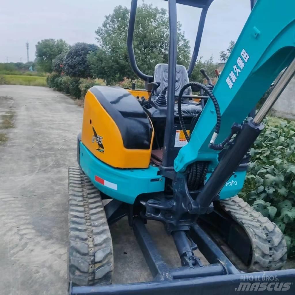 Kubota U 35 Mini ekskavatörler, 7 tona dek