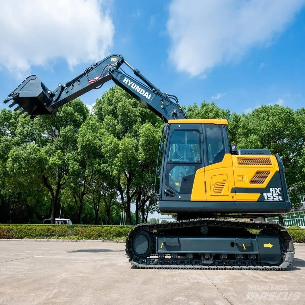 Hyundai HX155 Paletli ekskavatörler
