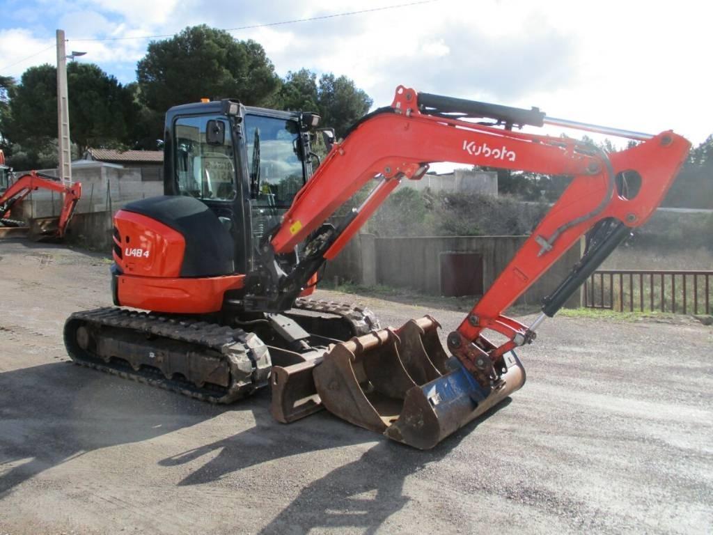 Kubota U 48-4 Mini ekskavatörler, 7 tona dek