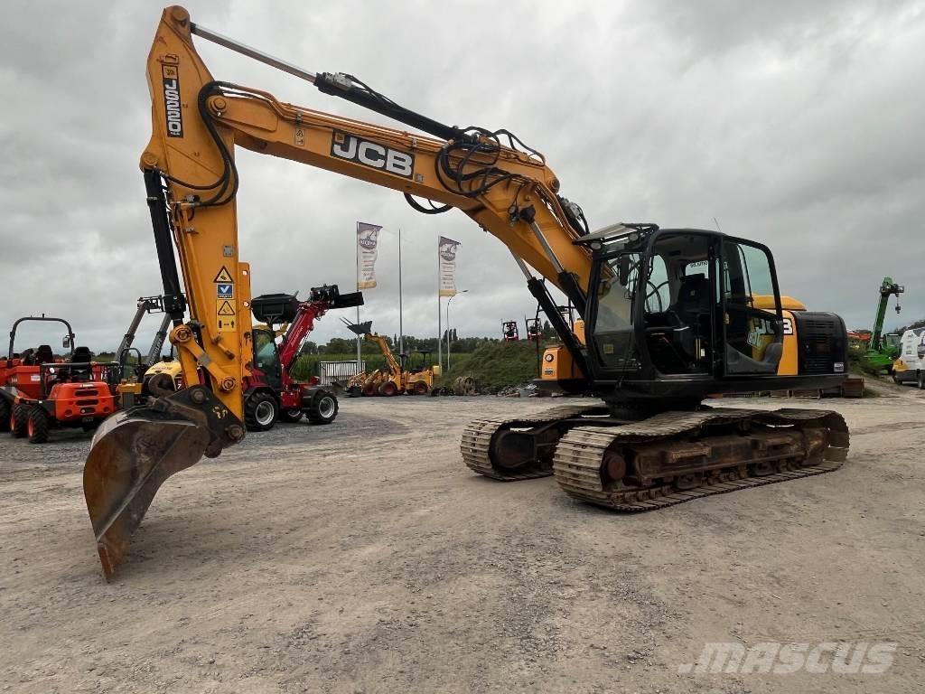 JCB JS 220 Paletli ekskavatörler