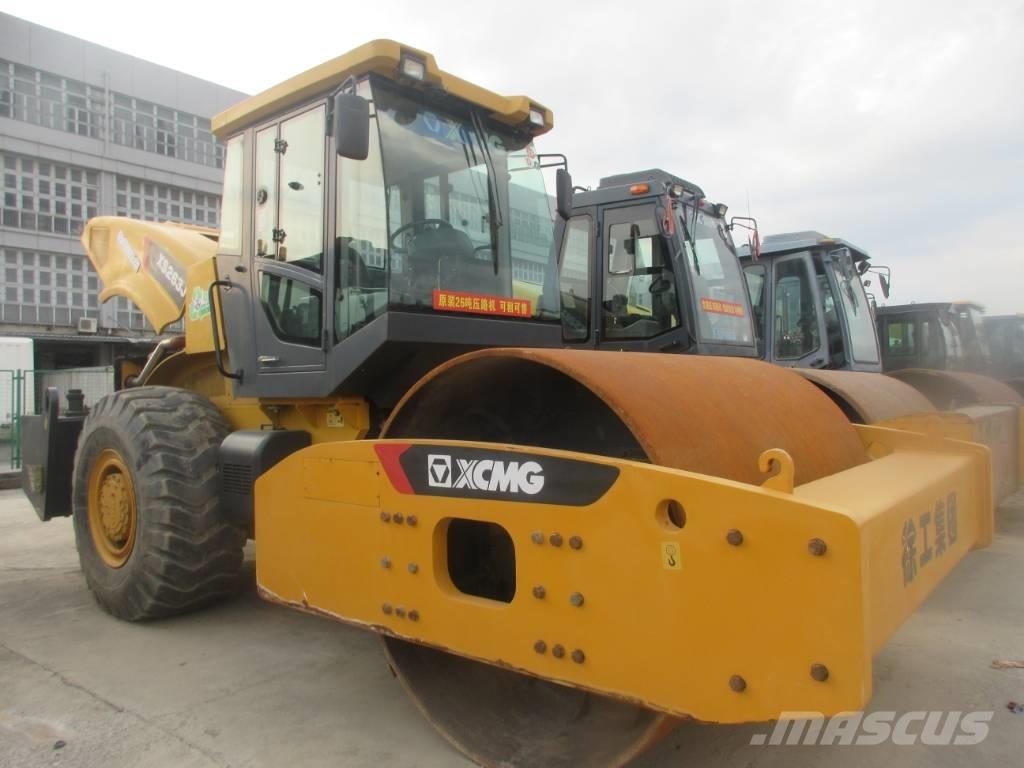 XCMG XS 263 J Tek tamburlu silindirler