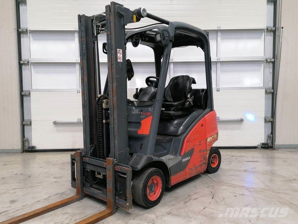 Linde H16T-01 LPG'li forkliftler