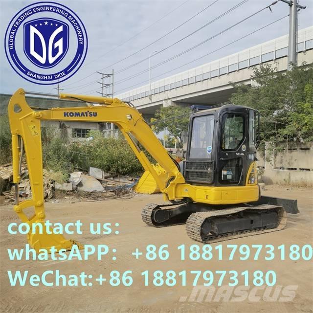 Komatsu PC 50 MR Mini ekskavatörler, 7 tona dek