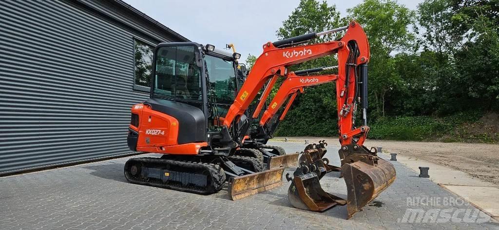 Kubota KX027-4 Mini ekskavatörler, 7 tona dek