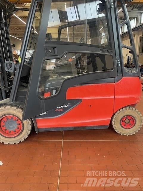 Linde E50/600HL Elektrikli forkliftler