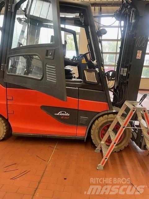 Linde E50/600HL Elektrikli forkliftler