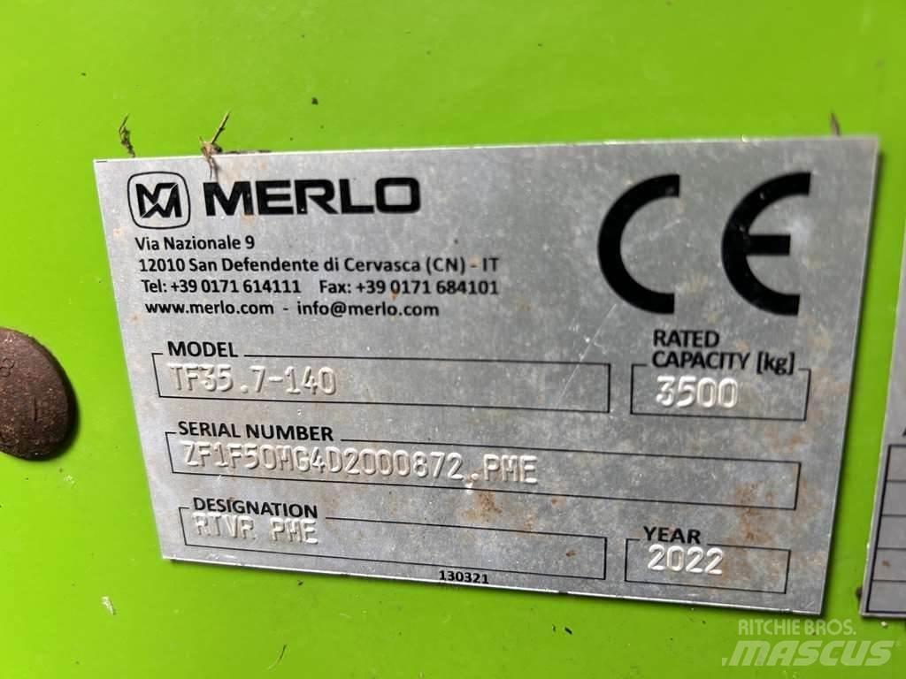 Merlo TF35.7-140 Teleskopik yükleyiciler