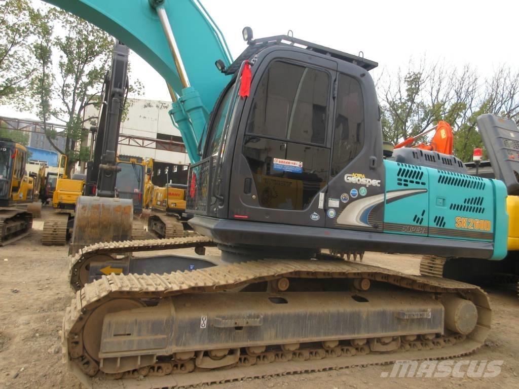 Kobelco SK 260 Paletli ekskavatörler