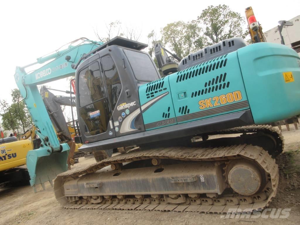 Kobelco SK 260 Paletli ekskavatörler