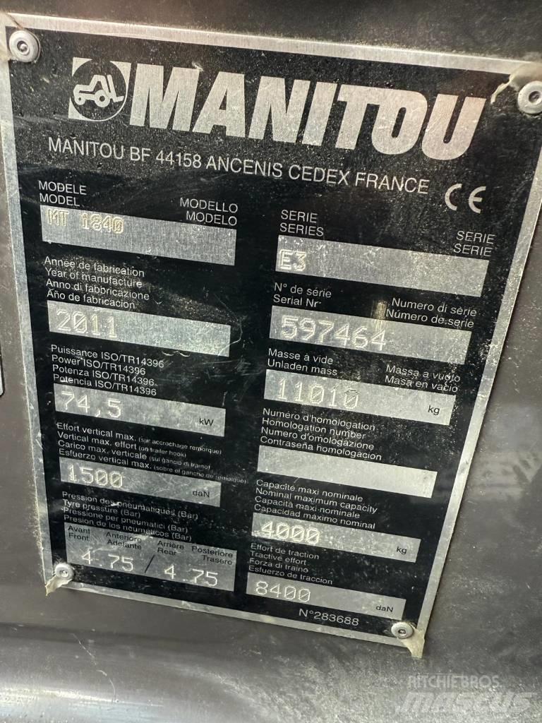 Manitou MT 1840 Teleskopik yükleyiciler