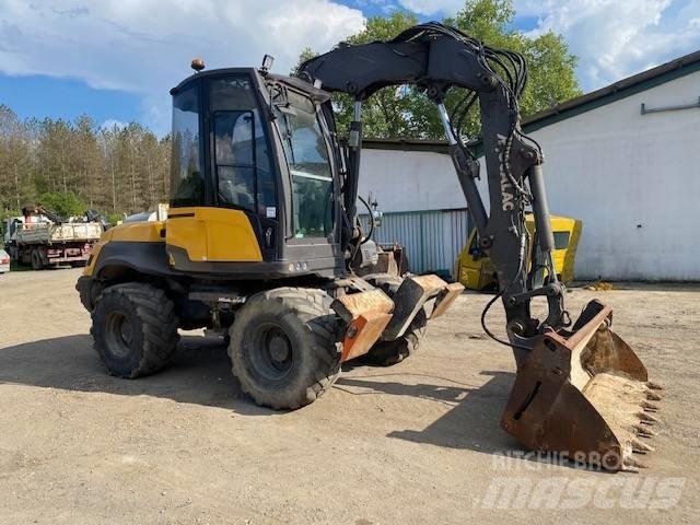Mecalac 12 MTX Lastik tekerli ekskavatörler