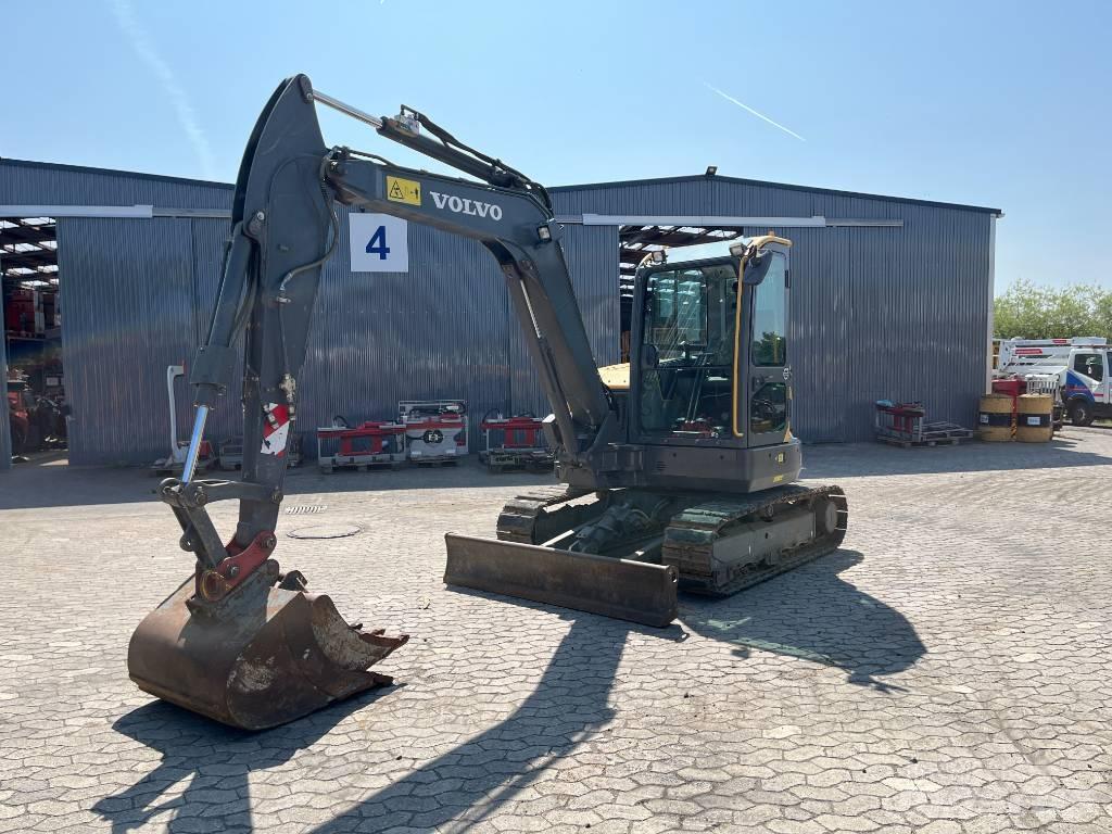 Volvo ECR 58 D Mini ekskavatörler, 7 tona dek