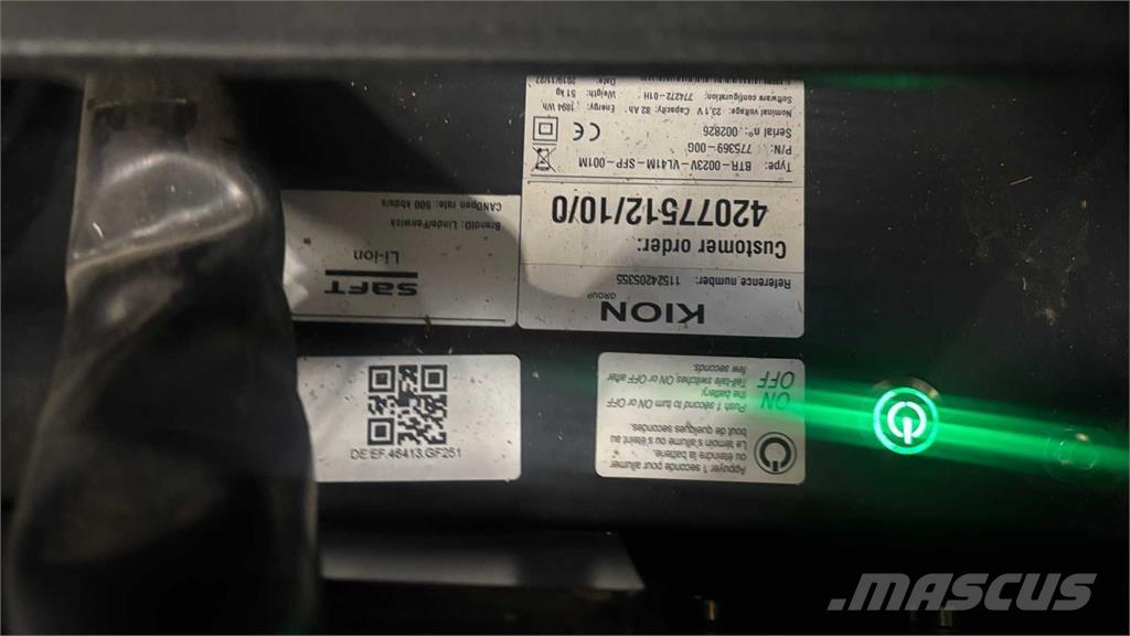 Linde L10ION Akülü depo ekipmanları