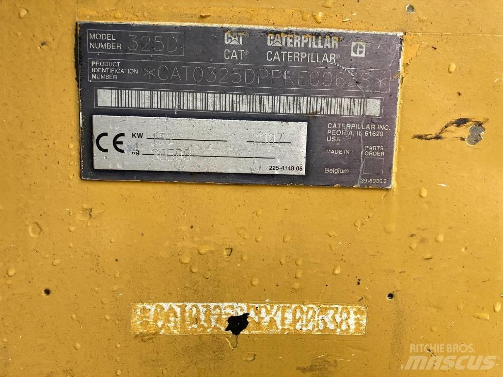 CAT 325 D Paletli ekskavatörler