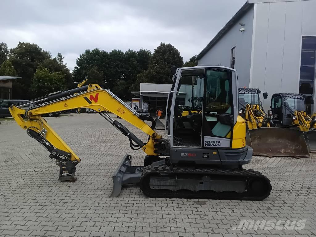 Wacker Neuson EZ50 Paletli ekskavatörler