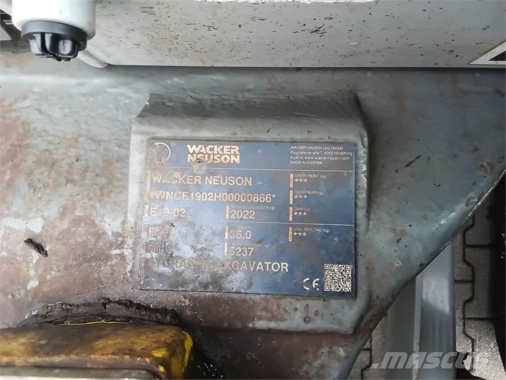 Wacker Neuson EZ50 Paletli ekskavatörler