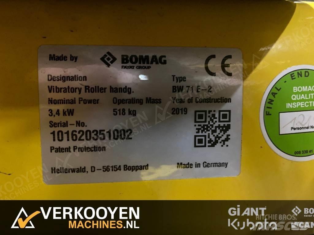 Bomag BW71E-2 Pnömatik lastikli silindirler