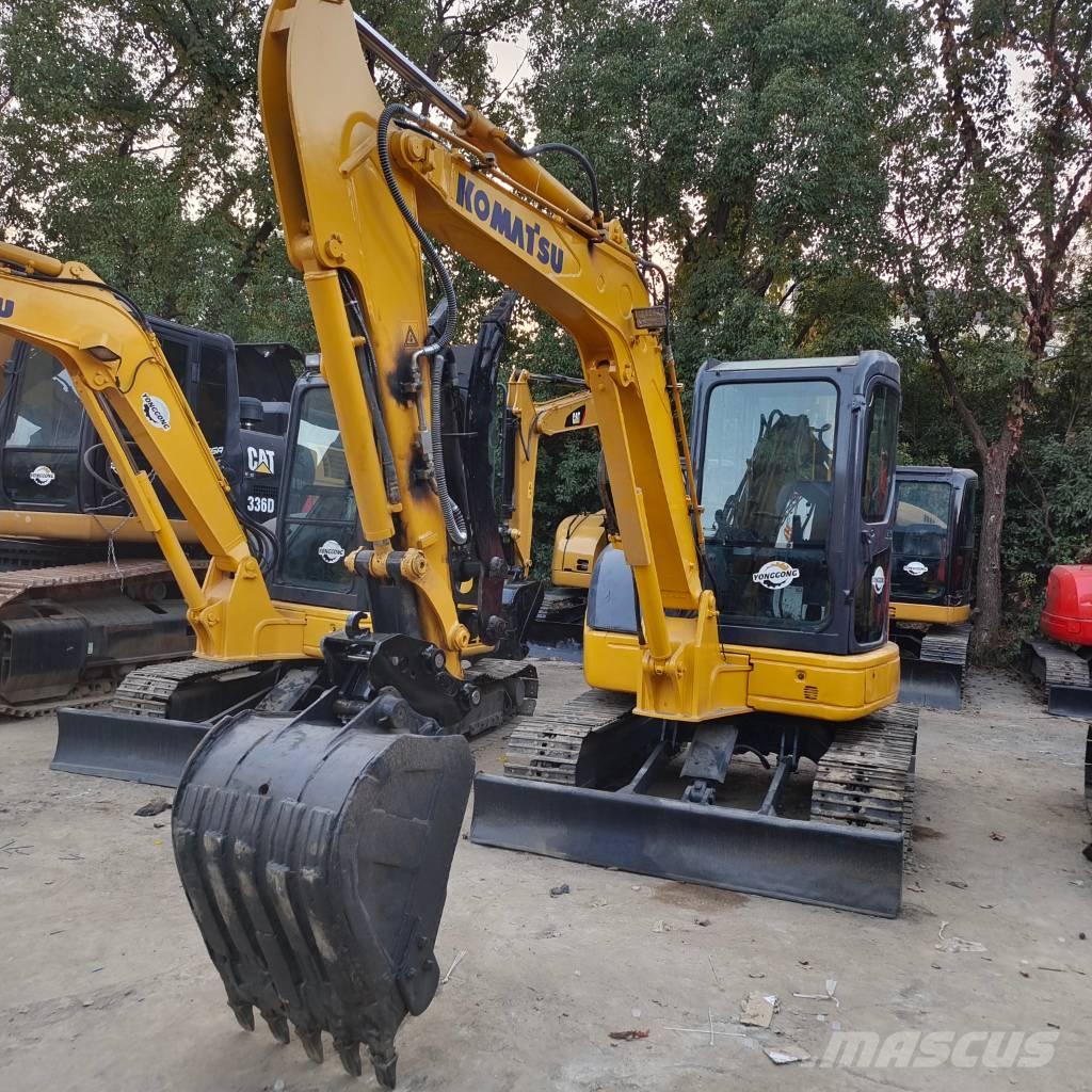 Komatsu PC 55 MR Mini ekskavatörler, 7 tona dek