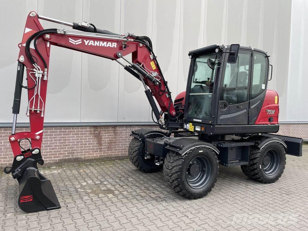 Yanmar B75W Lastik tekerli ekskavatörler