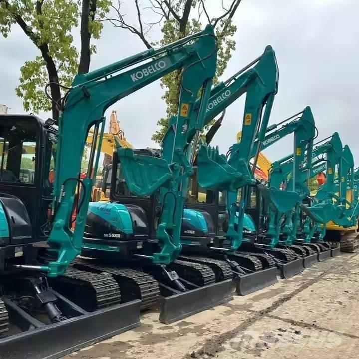 Kobelco SK 55 Mini ekskavatörler, 7 tona dek