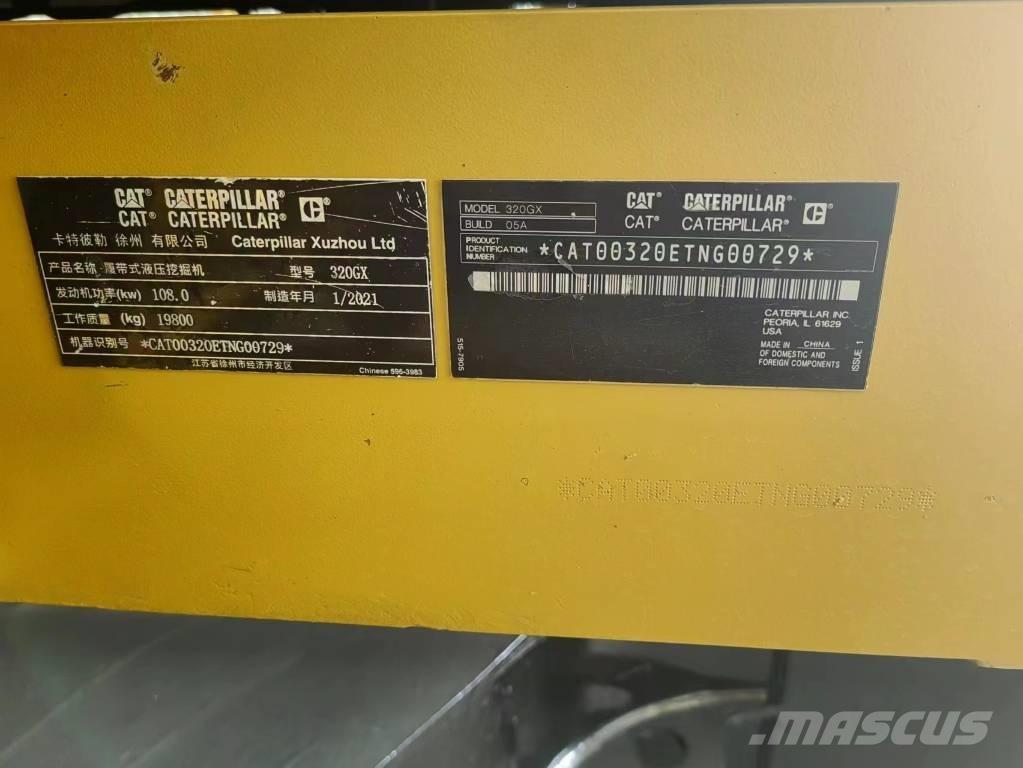 CAT 320GX Paletli ekskavatörler