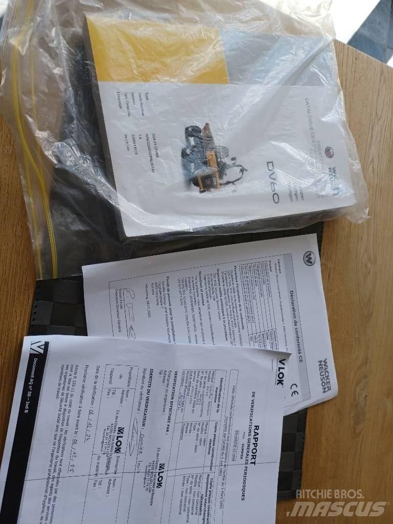 Wacker Neuson DW 60 Belden kirma kamyonlar