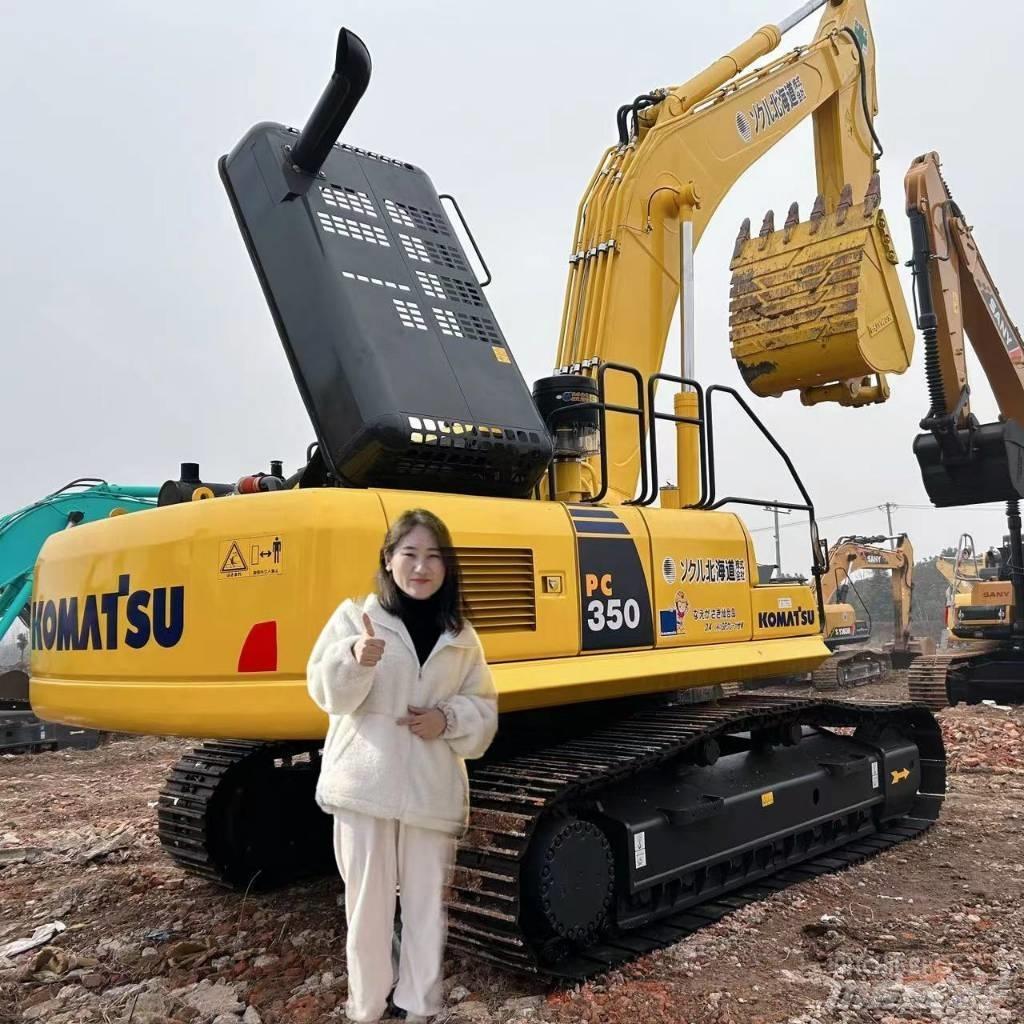 Komatsu PC 350-8 Paletli ekskavatörler