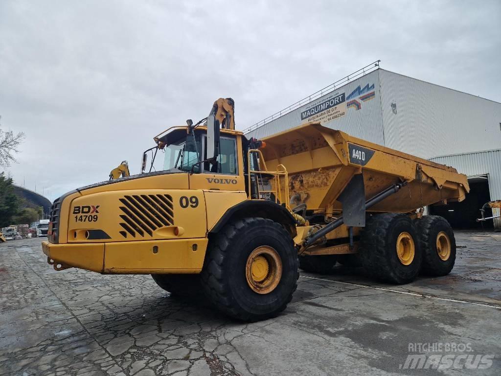 Volvo A 40 D Belden kirma kaya kamyonu